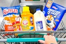kroger matchup groceries in shopping cart