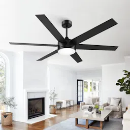 60-Inch Smart Ceiling Fan with Light