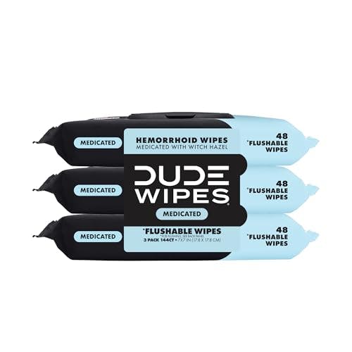 DUDE Wipes Flushable Wipes