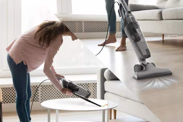 Tzumi Corded Floor and Carpet Vacuum Cleaner, Only $36 at Macy's card image