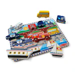 Melissa & Doug Vehicles Wooden Puzzle