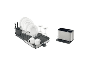 Expanding Dish Rack and Organizer