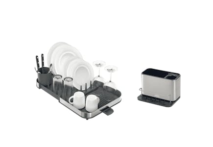 Expanding Dish Rack and Organizer