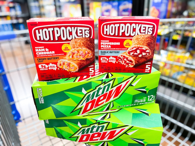 hot pocket mtn dew walmart