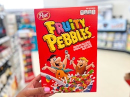 Post Fruity Pebbles Cereal, as Low as $1.69 on Amazon card image