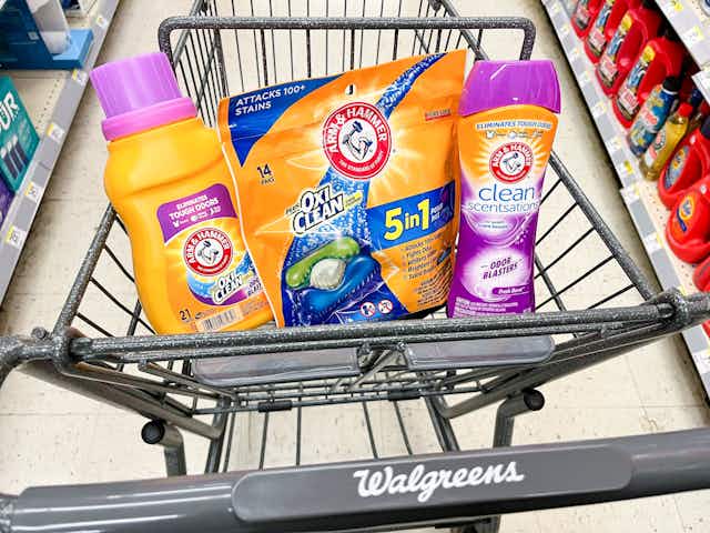 BOGO Free Arm & Hammer Laundry Products at Walgreens  card image
