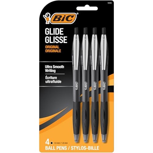 BIC Glide Retractable Pens