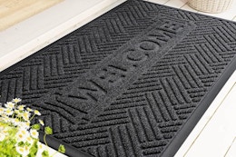 Heavy-Duty Doormat, Just $7 on Amazon card image