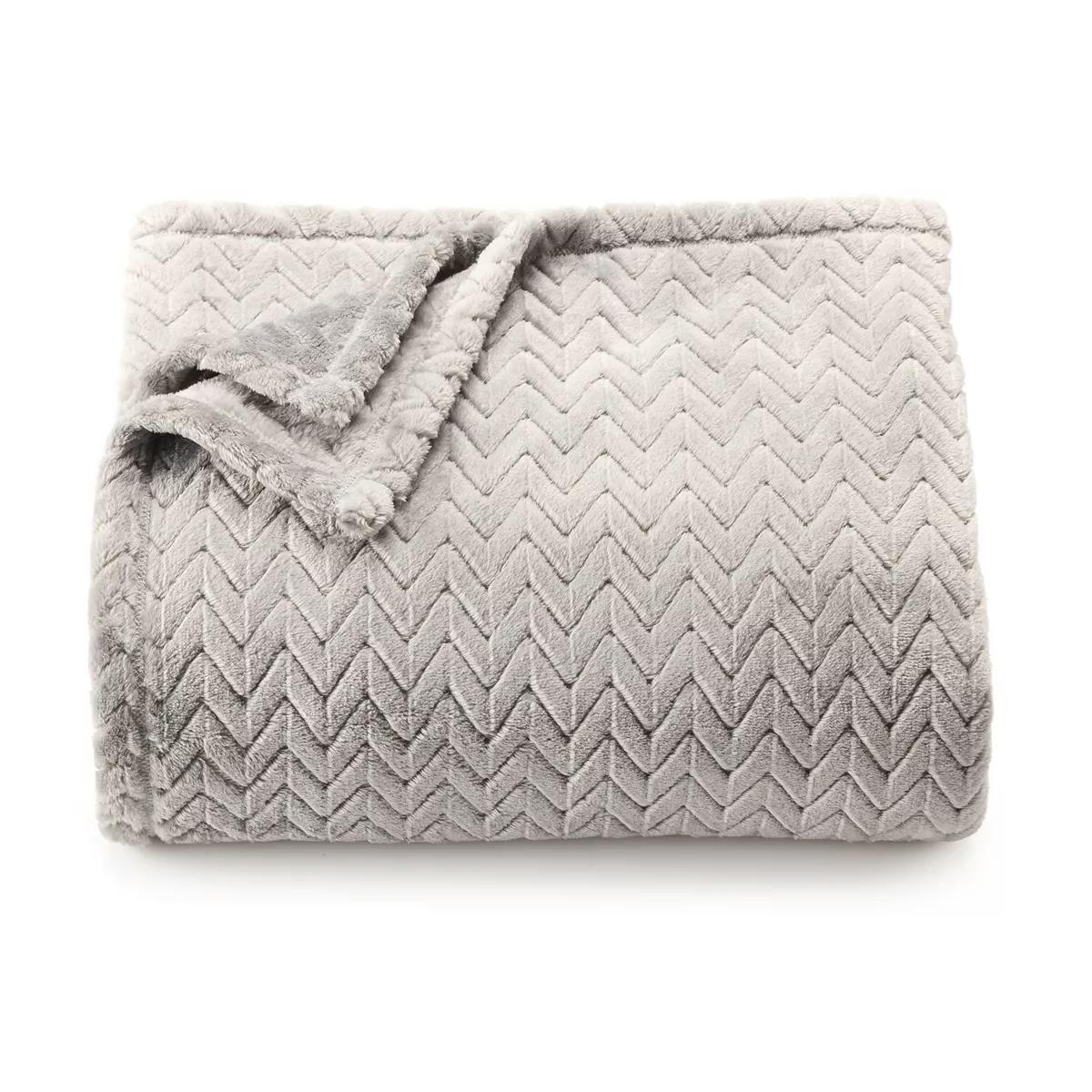 Oversized Plush Throw Blanket