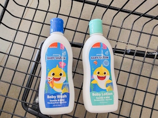 baby shark baby wash and lotion