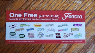 Ferrara free candy coupon