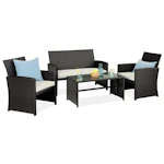 Best Choice Products 4-Piece Patio Set