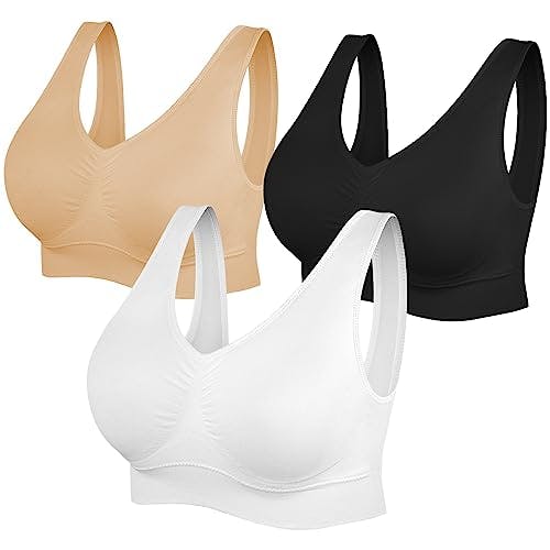 Women's Sports Bras 3-Pack