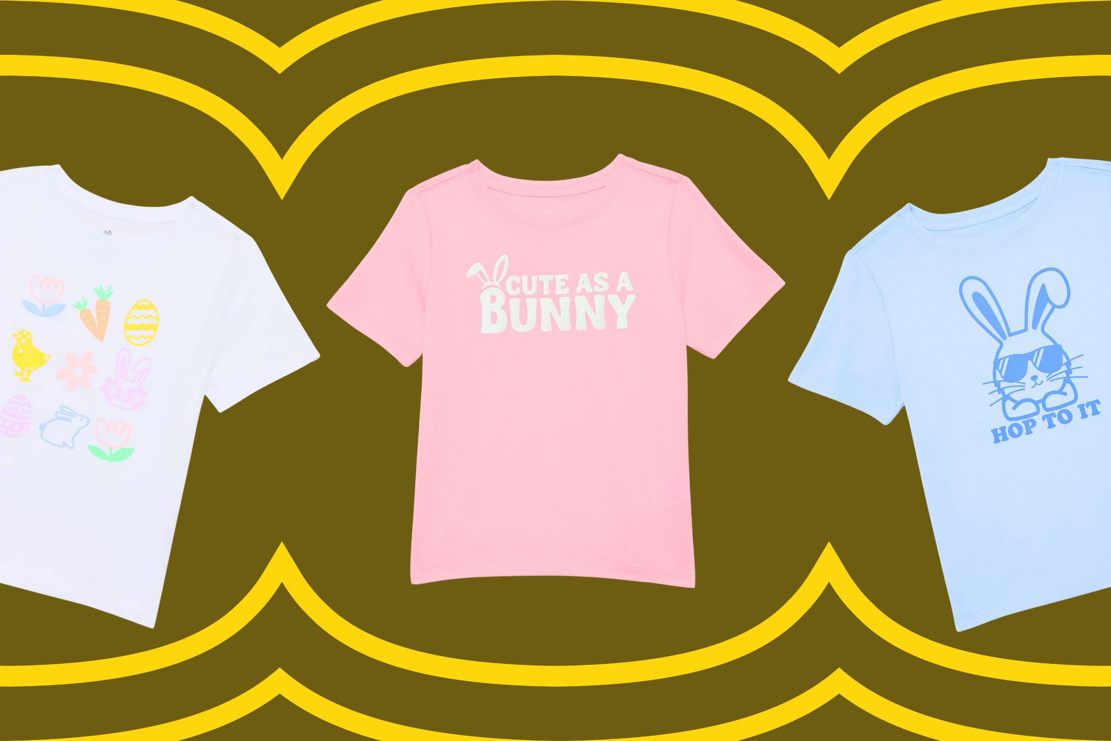 Walmart Way to Celebrate toddler easter graphic tees