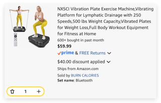 Vibration Plate Exercise Machine