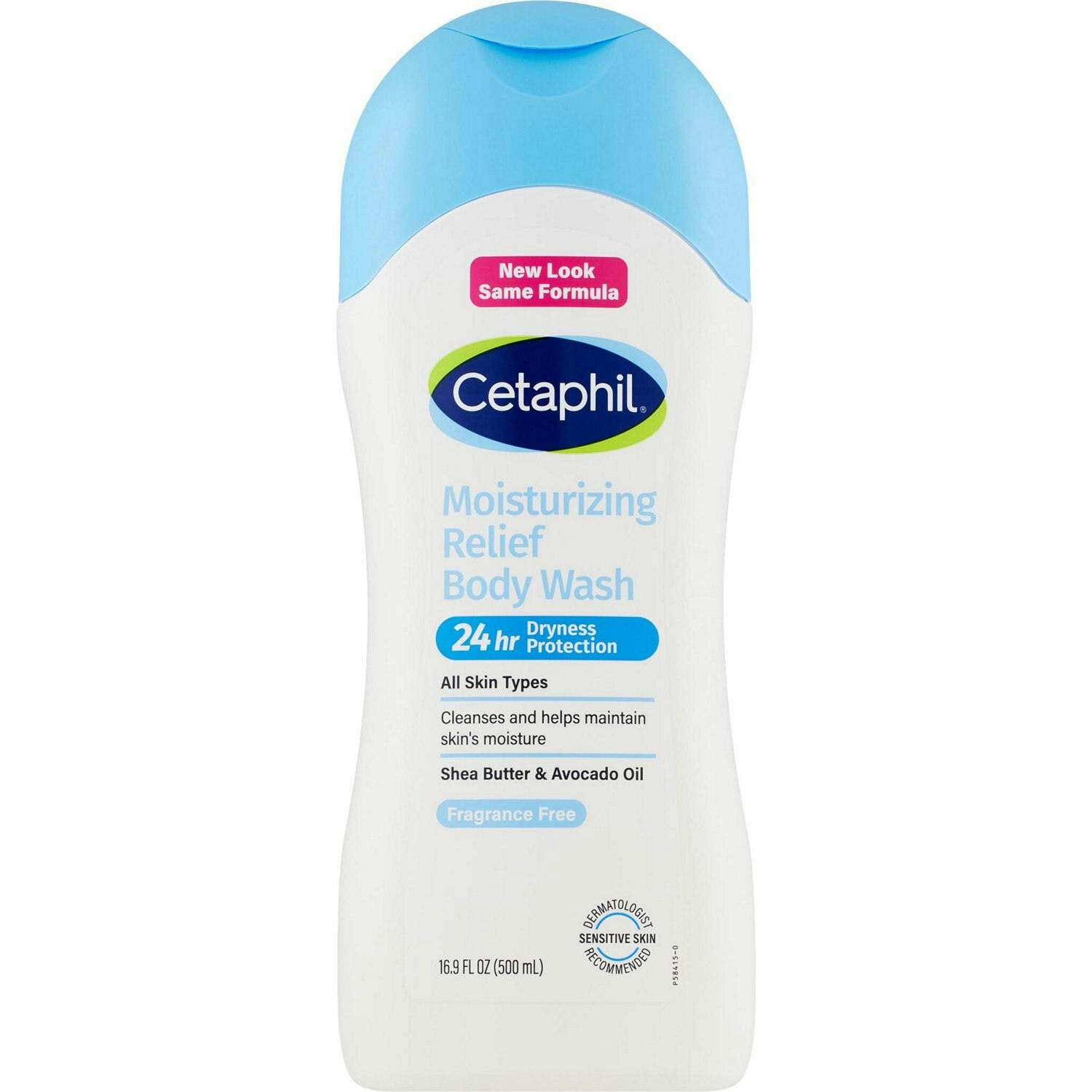 2 Cetaphil Moisturizing Body Washes