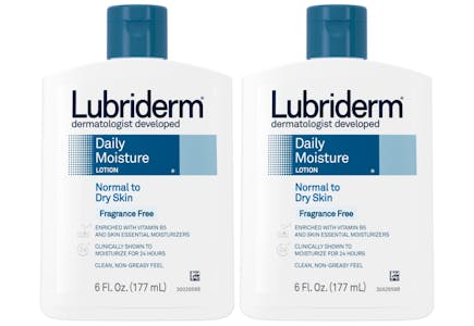 2 Lubriderm Lotions