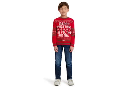 Kids' Licensed Holiday Sweater