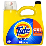 2 Tide Simply Oxi Boost Detergents
