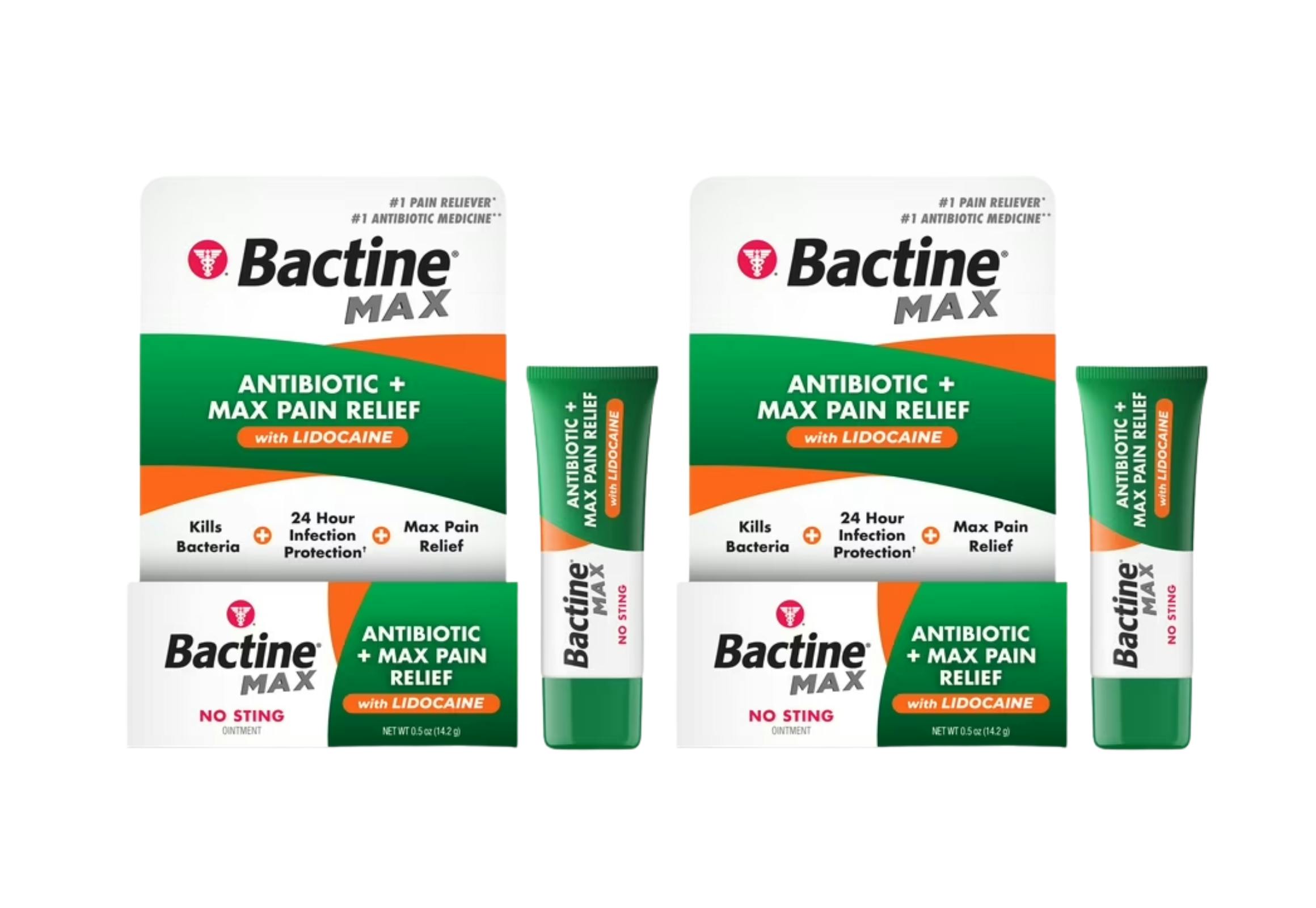 2 Bactine Max Ointments
