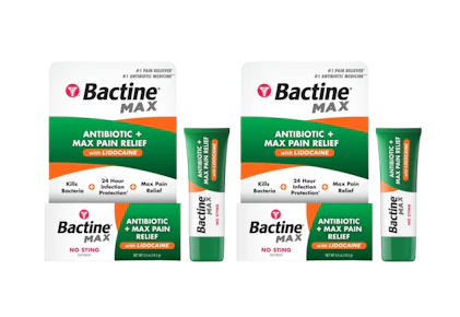 2 Bactine Max Ointments