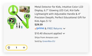 Metal Detector for Kids
