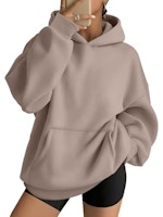 Women's Oversized Fleece Hoodie