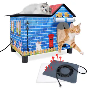 Heated Outdoor Cat House