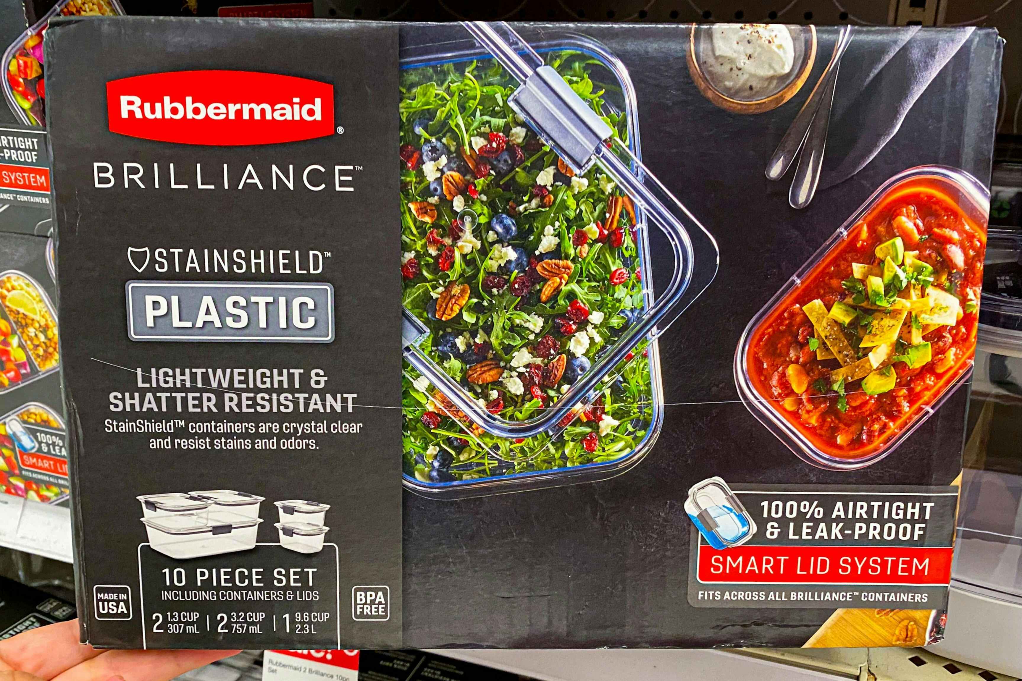 Rubbermaid Brilliance Airtight Storage Sets, as Low as $5.64 at Target