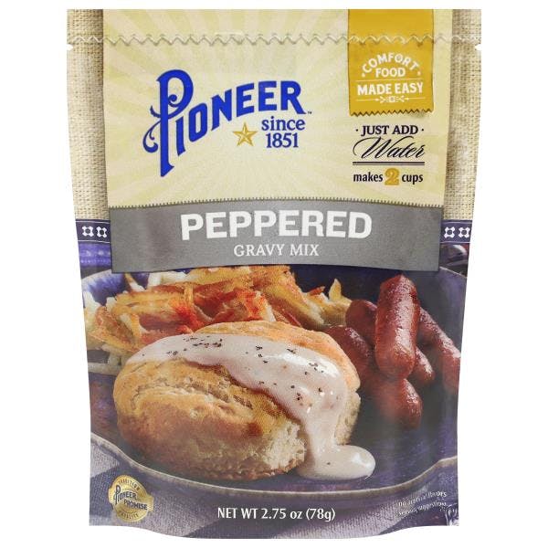 2 Pioneer Gravy Mix Packets