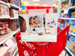 fao schwarz makeup vanity set sitting on a target cart