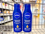 nivea essentially enriched lotion in shopping cart