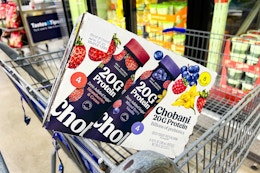 Chobani 8-Count Yogurt Drinks, Just $11.98 at Sam's Club card image