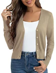 Women's Cropped Cardigan