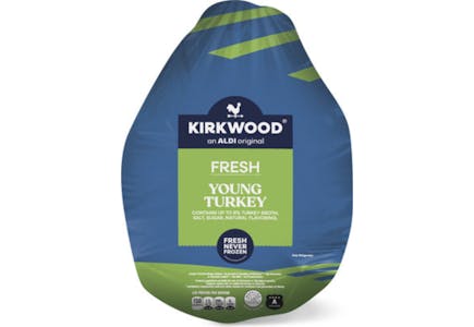 Kirkwood Fresh Whole Turkey, per lb