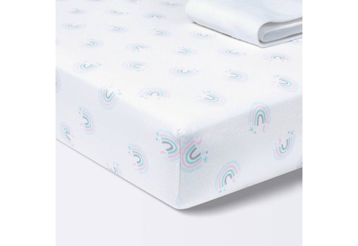 Cloud Island Fitted Crib Sheet Set