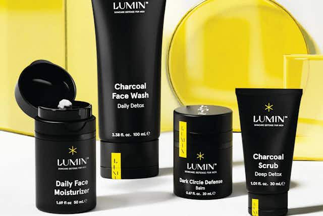 Lumin Men's Custom Skincare Set, Just $7 Shipped (Reg. $76.50+) card image
