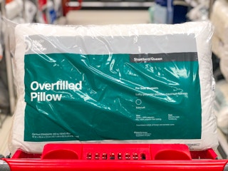 pillow in Target shopping cart