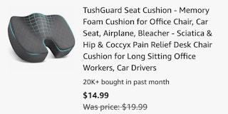 memory foam cushion update