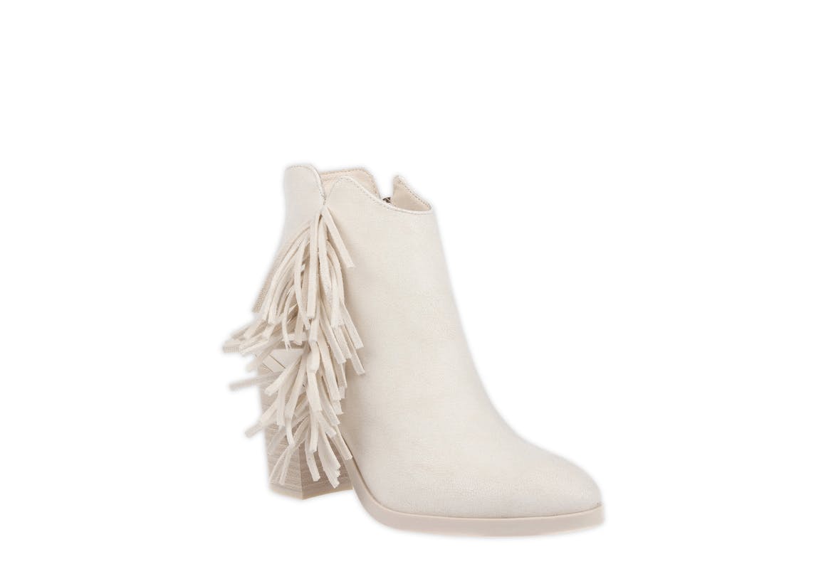 Mia Women's Avril Fringe Booties