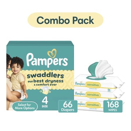 Pampers Swaddlers Diapers & Wipes