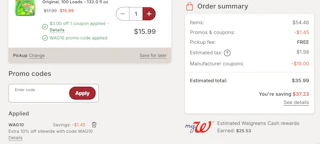 walgreens screenshot haul