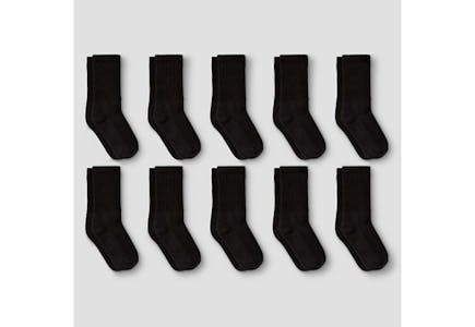 Cat & Jack Kids' Crew Socks