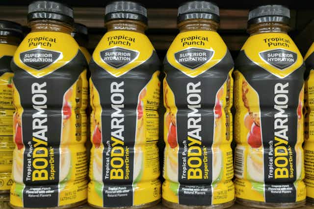 BodyArmor Drinks, Only $0.75 at Dollar General card image