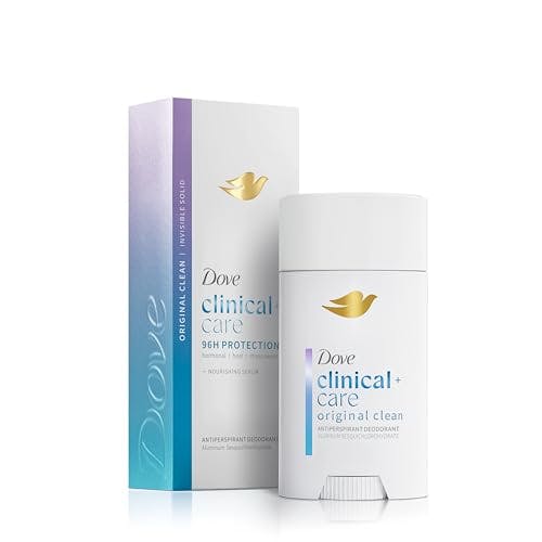 2 Dove Clinical + Care Antiperspirants