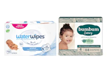 Water Wipes + BumBum Diapers