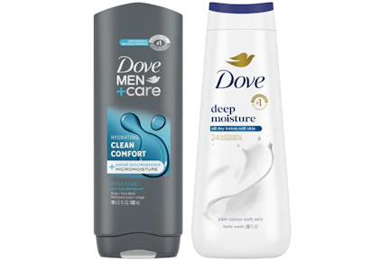 2 Dove Body Washes