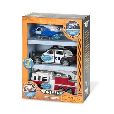 Micro Rescue Fleet Toy Set
