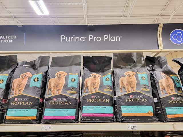Rare 20% Savings on Purina Pro Plan Pet Food at PetSmart card image