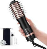 Mini Travel Hair Dryer Brush